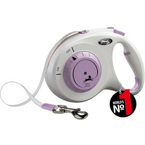 flexi® Select Belt 7 m Light Grey/Purple - Dog Lead flexi® Select Belt 7 m Light Grey/Purple - Dog Lead