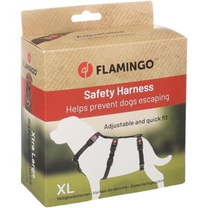 Flamingo Dog Safety harness Zera Black XL 70-110cm 85-120cm 65-114cm 25mm Flamingo Dog Safety harness Zera Black XL 70-110cm 85-120cm 65-114cm 25mm