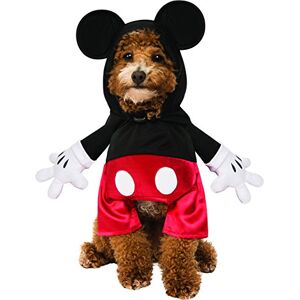 Rubies Rubie's unisex adult Disney: Mickey & Friends Pet Costume, Mickey Mouse Party Goods, Multicolor, M Neck 14.5 Girth 20 Back 15 US Rubies Rubie's unisex adult Disney: Mickey & Friends Pet Costume, Mickey Mouse Party Goods, Multicolor, M Neck 14.5 Girth 20 Back 15 US