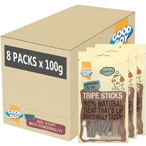 Good Boy Tripe Sticks Dog Chew Treats Absolutely No Artificial Nasties 100 Grams ℮ 100 Percent Natural Dog Treats Case of 8 Good Boy Tripe Sticks Dog Chew Treats Absolutely No Artificial Nasties 100 Grams ℮ 100 Percent Natural Dog Treats Case of 8
