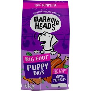 Barking Heads Big Foot Puppy Days Turkey Dry Dog Food - Dog Food Barking Heads Big Foot Puppy Days Turkey Dry Dog Food - Dog Food