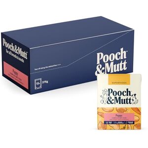 Pooch & Mutt Puppy, Complete Wet Dog Food Grain Free, Dry Dog Food Topper, Chicken Flavour, 12x375g (packaging may vary) Pooch & Mutt Puppy, Complete Wet Dog Food Grain Free, Dry Dog Food Topper, Chicken Flavour, 12x375g (packaging may vary)