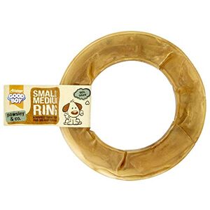 Good Boy Small/Medium Rawhide Rings Dog Chews Made From 100 Percent Natural Hide Pack of 5 Natural Dog Treats Good Boy Small/Medium Rawhide Rings Dog Chews Made From 100 Percent Natural Hide Pack of 5 Natural Dog Treats