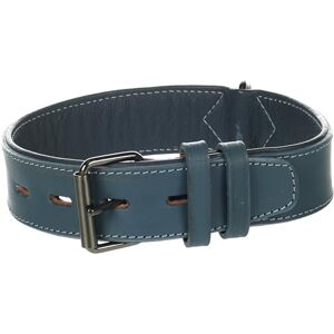 Flamingo Dog Collar Padded Wide Denver Blue M/L 44-54cm 40mm Flamingo Dog Collar Padded Wide Denver Blue M/L 44-54cm 40mm