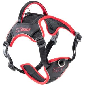 Ferplast Genius Medium Dog Harness - Reflective, Breathable, Adjustable Ferplast Genius Medium Dog Harness - Reflective, Breathable, Adjustable