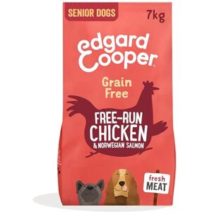 Edgard Cooper Senior Grain Free Dry Dog Food Chicken Salmon 7kg, Natural Kibble for Senior Dogs, Fresh Meat, High Protein, Gluten-Free, Non-GMO Edgard Cooper Senior Grain Free Dry Dog Food Chicken Salmon 7kg, Natural Kibble for Senior Dogs, Fresh Meat, High Protein, Gluten-Free, Non-GMO