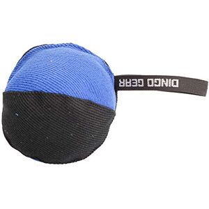 DINGO GEAR Dog Tug Ball - 16cm Blue K9 Training DINGO GEAR Dog Tug Ball - 16cm Blue K9 Training