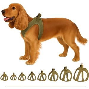 Flamingo Dog Harness Step&Go Bento Khaki M 30-35cm 41-44cm Flamingo Dog Harness Step&Go Bento Khaki M 30-35cm 41-44cm