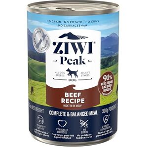 ZIWI Peak Daily Dog Grain Free New Zealand Beef Recipe 12x390g ZIWI Peak Daily Dog Grain Free New Zealand Beef Recipe 12x390g