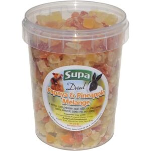 Supa Small Animal Papaye and Pineapple Melange Tub, 1 Litre Made From Human Grade Food Material Excellent Treat For Your Pet, Supa Small Animal Papaye and Pineapple Melange Tub, 1 Litre Made From Human Grade Food Material Excellent Treat For Your Pet,