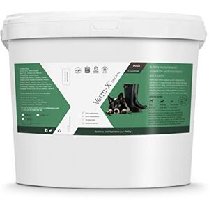 Verm-X All Natural Dog Treat Supplement, Original Crunchies for Dogs, Supports Intestinal Hygiene & Gut Vitality, Wormwood Free Recipe and Vet Approved 2.6kg. Suitable for all Dogs Verm-X All Natural Dog Treat Supplement, Original Crunchies for Dogs, Supports Intestinal Hygiene & Gut Vitality, Wormwood Free Recipe and Vet Approved 2.6kg. Suitable for all Dogs