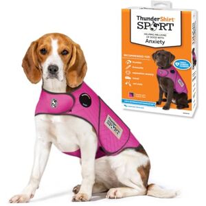 Thundershirt dogs Dog Anxiety Jacket, Fuchsia, Medium Pack of 1 UK Thundershirt dogs Dog Anxiety Jacket, Fuchsia, Medium Pack of 1 UK