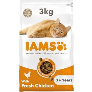 IAMS Senior Dry Cat Food Chicken 3kg IAMS Senior Dry Cat Food Chicken 3kg