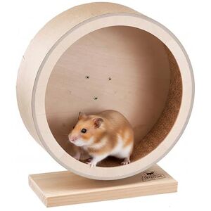 Ferplast Wooden Hamster Wheel 26.4cm - Hamster Wheel Ferplast Wooden Hamster Wheel 26.4cm - Hamster Wheel