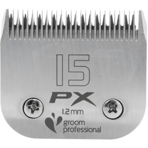GROOM PROFESSIONAL Pro X Clipper Blade for Dog Grooming Detachable Clipper Blade Hardened Steel Excellent Resistance to Wear & Excellent Cutting Performance Replacement Blade 15 GROOM PROFESSIONAL Pro X Clipper Blade for Dog Grooming Detachable Clipper Blade Hardened Steel Excellent Resistance to Wear & Excellent Cutting Performance Replacement Blade 15