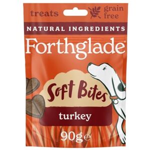 Forthglade Dog Hand Baked Grain Free Soft Bite Treats Turkey With Botanicals - Dog Treats Forthglade Dog Hand Baked Grain Free Soft Bite Treats Turkey With Botanicals - Dog Treats