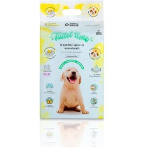 Animal House 40 Pieces Chamomile Toilet Mats for Animals (60 x 90 cm, 40) Animal House 40 Pieces Chamomile Toilet Mats for Animals (60 x 90 cm, 40)