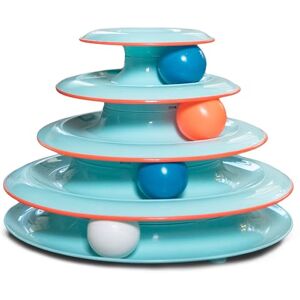 Petstages Petstages Chase Meowtain Tracks Cat Toy - 4 Levels of Fun - Interactive Play - Satisfies Hunting & Chasing Needs Petstages Petstages Chase Meowtain Tracks Cat Toy - 4 Levels of Fun - Interactive Play - Satisfies Hunting & Chasing Needs
