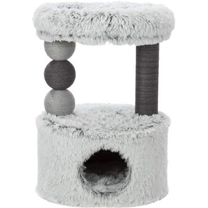 Trixie cat tree Harvey 28.7 in in grey – small cat scratching post with cosy cave and comfortable lounging area, comfortable & stable – 44540 Trixie cat tree Harvey 28.7 in in grey – small cat scratching post with cosy cave and comfortable lounging area, comfortable & stable – 44540