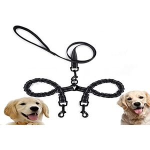 Edipets , Double Dog Leash, Extendable Reflective Anti-Pull 360° No Tangle Training Leash for Two Dogs, Small, Medium and Large Edipets , Double Dog Leash, Extendable Reflective Anti-Pull 360° No Tangle Training Leash for Two Dogs, Small, Medium and Large