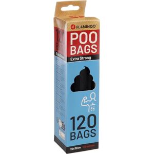 Flamingo POOP BAG FORTA BLEKZ BLACK 120PCS Flamingo POOP BAG FORTA BLEKZ BLACK 120PCS