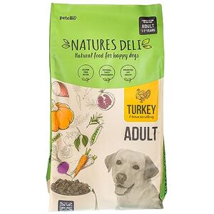 Our Pet Village Natures Deli Dry Dog Food for Adult Dogs, Natural Complete Hypoallergenic Food for Dogs, Suitable for All Breeds, Turkey and Rice 12 kg Our Pet Village Natures Deli Dry Dog Food for Adult Dogs, Natural Complete Hypoallergenic Food for Dogs, Suitable for All Breeds, Turkey and Rice 12 kg