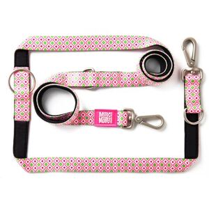 Max & Molly Multifunctional Leash Retro Pink - Leash Max & Molly Multifunctional Leash Retro Pink - Leash