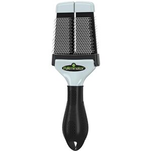 FURminator Small Slicker Brush - Gentle Grooming Tool For Small Dogs, Puppies & Kittens - Tangle Free, Glossy Coat FURminator Small Slicker Brush - Gentle Grooming Tool For Small Dogs, Puppies & Kittens - Tangle Free, Glossy Coat