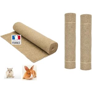 French Natural Hemp Litter Mat Set - Small Animal Cage Base French Natural Hemp Litter Mat Set - Small Animal Cage Base