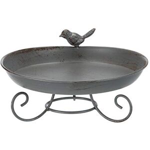 Trixie 13oz Metal Standing Bird Bath/Bath 55510 Trixie 13oz Metal Standing Bird Bath/Bath 55510