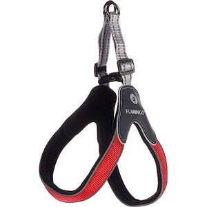 Flamingo Dog Harness Easy Hilka Red M 40-50cm 40-50cm 25mm Flamingo Dog Harness Easy Hilka Red M 40-50cm 40-50cm 25mm