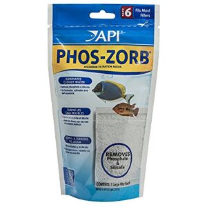 API Phos-Zorb Size 6 Aquarium Canister Filter Filtration Pouch 1-Count Bag API Phos-Zorb Size 6 Aquarium Canister Filter Filtration Pouch 1-Count Bag