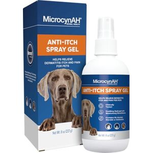 Microcyn AH Anti-Itch Soothing Spray Gel for Pets 237ml Microcyn AH Anti-Itch Soothing Spray Gel for Pets 237ml