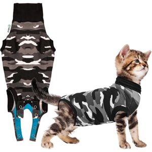 Suitical Recovery Suit Cat Small Black Camouflage - Clothing Suitical Recovery Suit Cat Small Black Camouflage - Clothing
