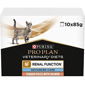 Pro Plan Veterinary Diets NF Advanced Care Renal Function Wet Cat Food Salmon 10x85g, Pack of 4 Pro Plan Veterinary Diets NF Advanced Care Renal Function Wet Cat Food Salmon 10x85g, Pack of 4