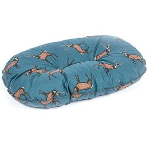 Danish Design Teal Woodland Stag Machine Washable Deep Filled Dog/Puppy Quilted Mattress 24 Inch Danish Design Teal Woodland Stag Machine Washable Deep Filled Dog/Puppy Quilted Mattress 24 Inch