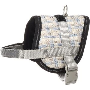 Flamingo Dog Harness Eeny Meeny Blue & Grey M 18-28cm 36-46cm 10cm 15mm Flamingo Dog Harness Eeny Meeny Blue & Grey M 18-28cm 36-46cm 10cm 15mm