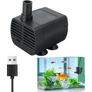 Vonsera Mini Water Pump (200L/H Adjustable, 1-3W) Ultra Quiet Aquarium Pump with 1.5 m USB-Cable, Cat Water Fountain Pump for Aquarium, Hydroponics, Pond Fountain Vonsera Mini Water Pump (200L/H Adjustable, 1-3W) Ultra Quiet Aquarium Pump with 1.5 m USB-Cable, Cat Water Fountain Pump for Aquarium, Hydroponics, Pond Fountain