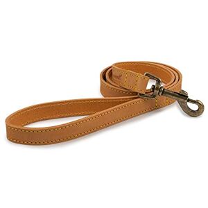 Ancol Timberwolf Leather Lead Mustard - Leather Lead Ancol Timberwolf Leather Lead Mustard - Leather Lead