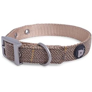 Petface Tan Tweed Dog Collar, Large Petface Tan Tweed Dog Collar, Large