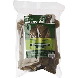 PPI 25cm Rawhide Chew Knots 10 Pk (SNG) 1.1kg PPI 25cm Rawhide Chew Knots 10 Pk (SNG) 1.1kg