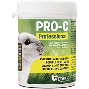 Vetark Pro-C Professional, Prebiotic & Probiotic for rabbits, guinea pigs and other small mammals with vitamins and glucose 100g Vetark Pro-C Professional, Prebiotic & Probiotic for rabbits, guinea pigs and other small mammals with vitamins and glucose 100g