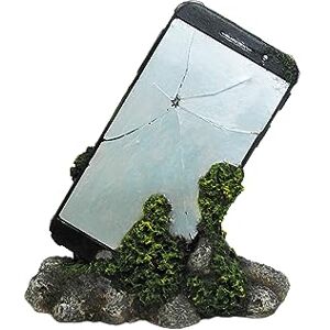 CLASSIC Broken Mobile Phone 160mm Aquarium Ornament CLASSIC Broken Mobile Phone 160mm Aquarium Ornament