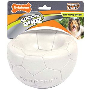 Nylabone Power Play Gripz Dog Soccer Ball Toy with Easy Pickup Design Medium 5.5 in. Nylabone Power Play Gripz Dog Soccer Ball Toy with Easy Pickup Design Medium 5.5 in.