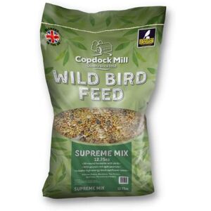 Copdock Mill Wild Bird Seed Supreme Mix 12.75kg – All Year-Round Bird Food – 100% Natural Ingredients Including Peanuts for Wild Birds – Suitable for All Wild Bird Species Copdock Mill Wild Bird Seed Supreme Mix 12.75kg – All Year-Round Bird Food – 100% Natural Ingredients Including Peanuts for Wild Birds – Suitable for All Wild Bird Species