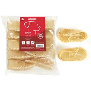 CLASSIC Pet Products Rawhide Laced Shoe for Dogs, 125 mm, Pack of 10 CLASSIC Pet Products Rawhide Laced Shoe for Dogs, 125 mm, Pack of 10