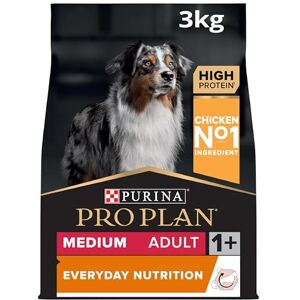 Pro Plan ® Medium Adult Everyday Nutrition Dry Dog Food with Chicken 3kg, Pack of 4 Pro Plan ® Medium Adult Everyday Nutrition Dry Dog Food with Chicken 3kg, Pack of 4