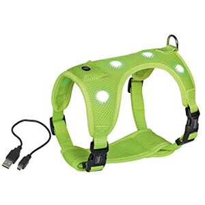 Nobby Flash Mesh LED Safety Harness Neon Yellow Small Nobby Flash Mesh LED Safety Harness Neon Yellow Small