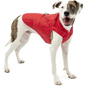 Kurgo Loft Dog Jacket, Reversible Dog Coat for Cold Weather, Red/Grey, X-Small Kurgo Loft Dog Jacket, Reversible Dog Coat for Cold Weather, Red/Grey, X-Small