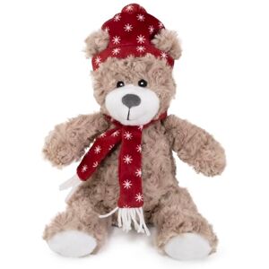 Cupid & Comet Christmas Plush Toy for Dogs, Brie Bear, Squeaky, Soft and Cuddly Festive Dog Toys by Rosewood Cupid & Comet Christmas Plush Toy for Dogs, Brie Bear, Squeaky, Soft and Cuddly Festive Dog Toys by Rosewood